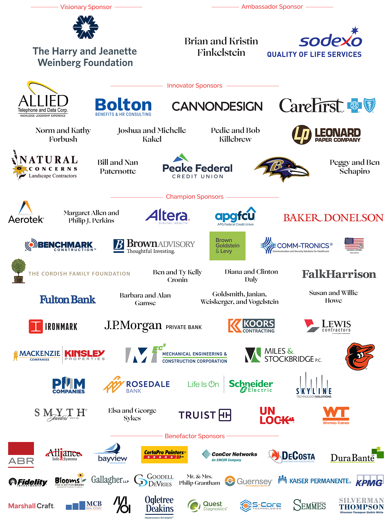 Sponsors 2026